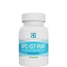 Integrative Peptides BPC-157 PURE Delayed Release Пептиди для загоєння тканин уповільненого вивільнення, 30 капсул