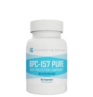 Integrative Peptides BPC-157 PURE Delayed Release Пептиди для загоєння тканин уповільненого вивільнення, 60 капсул