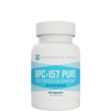 Integrative Peptides BPC-157 PURE Delayed Release Пептиди для загоєння тканин уповільненого вивільнення, 60 капсул