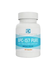 Integrative Peptides BPC-157 PURE Immediate Release Пептиди для загоєння тканин швидкого вивільнення, 60 капсул