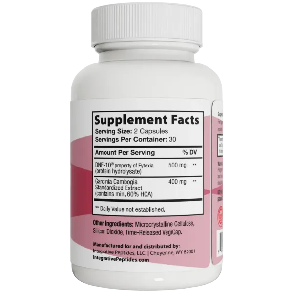 Integrative Peptides Can't Weight Пептиди для зменшення маси жирової тканини, 60 капсул