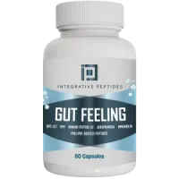Integrative Peptides Gut Feeling Support Пептиди для підтримки шлунково-кишкового і системного здоров’я, 60 капсул