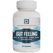 Integrative Peptides Gut Feeling Support Пептиди для підтримки шлунково-кишкового і системного здоров’я, 60 капсул