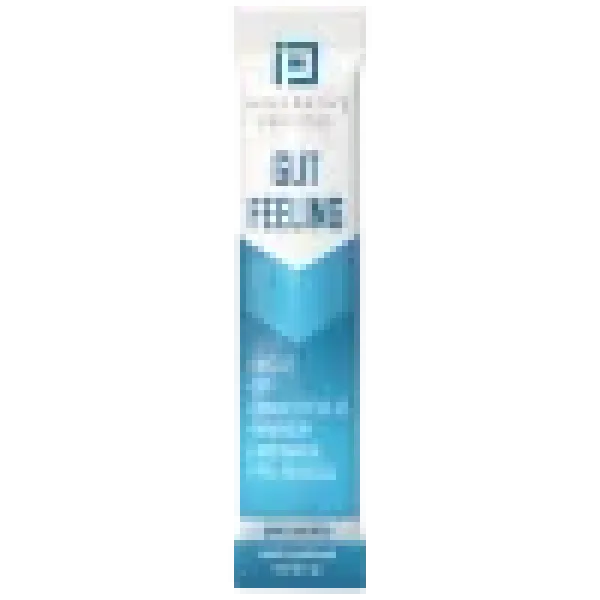 Integrative Peptides Gut Feeling Travel Sachets — Mango Strawberry — Пептиди для підтримки шлунково-кишкового і системного здоров’я (без ароматизаторів), 45 стіків
