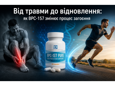 Від травми до відновлення: як BPC-157 змінює процес загоєння
