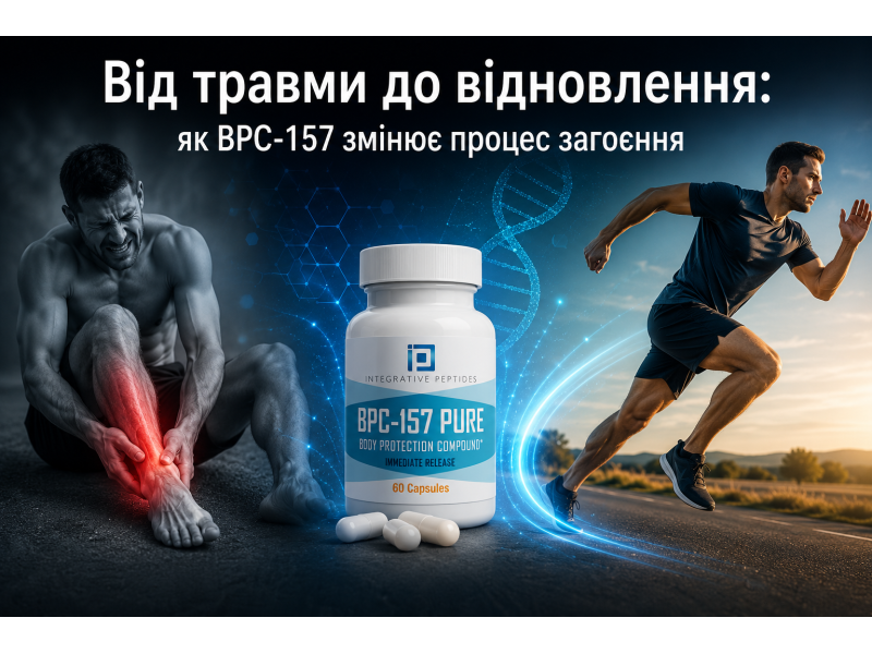 Від травми до відновлення: як BPC-157 змінює процес загоєння